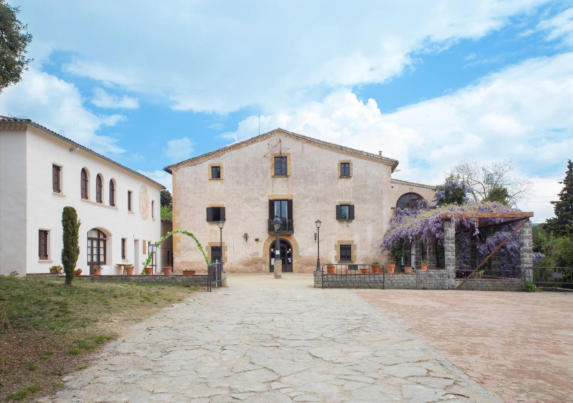 Hostal Rural Mas Blanc Hotel San Martín de Centellas Exterior foto